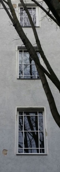 Treppenhausfenster