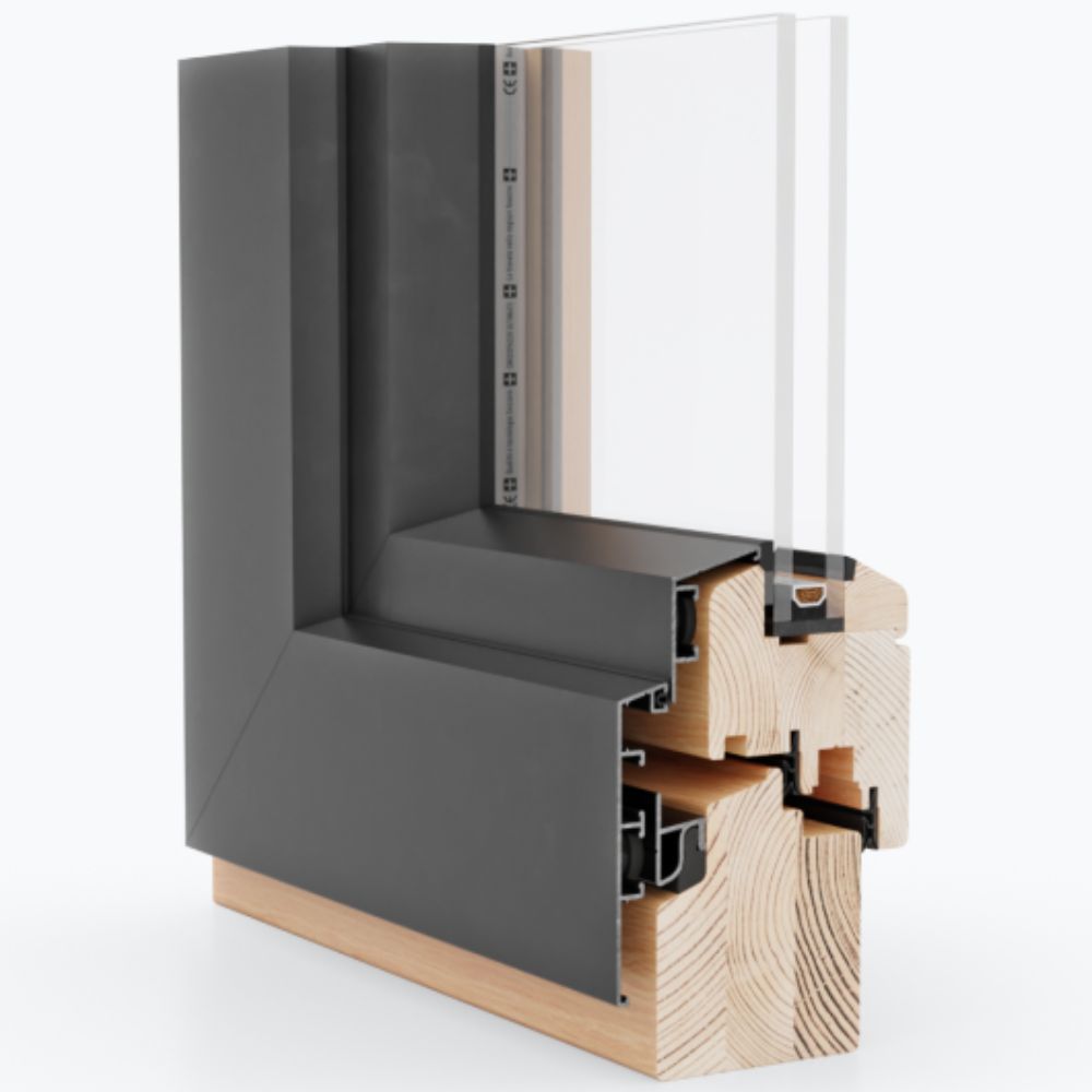 EKO OKNA IV 68 Reno Line (System mit Aluschale)