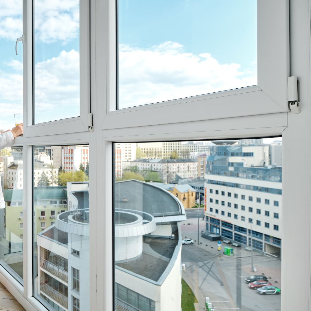 Fenster mit Unterlicht