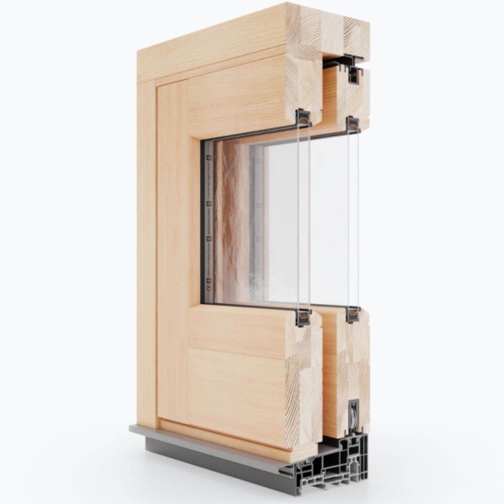 EKO OKNA HOLZ HS NATURO 80