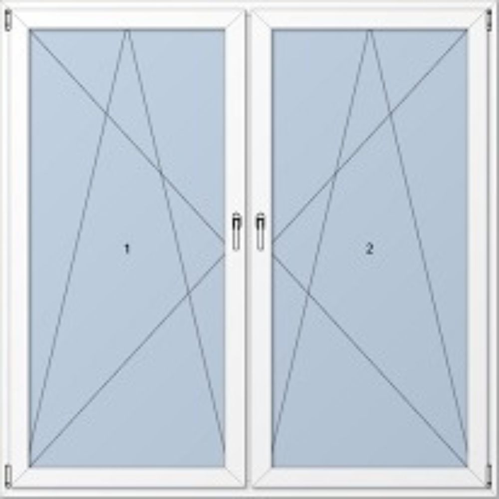 Fenster mit Pfosten
