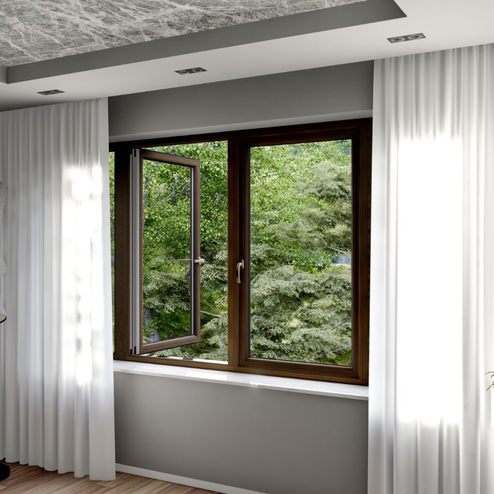 Fenster mit Flügel